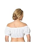 Stockerpoint Trachten Dirndlbluse Carmenstil weiss - 6