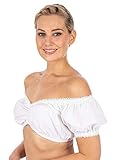 Stockerpoint Trachten Dirndlbluse Carmenstil weiss - 5