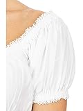 Stockerpoint Trachten Dirndlbluse Carmenstil weiss - 8