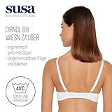 Susa Dirndl-BH 8025 mit Push-Up-Schalen, weiß - 3