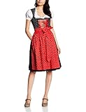 Edel Herz Dirndl schwarz