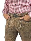 Herren Lederhose Leopold von Schöneberger Trachten inkl. Trachtengürtel - 5