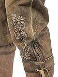 Herren Lederhose Leopold von Schöneberger Trachten inkl. Trachtengürtel - 6