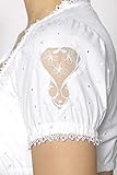 Stockerpoint Damen Trachten Bluse weiß – 3025 - 4