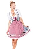 Krüger MADL Mini Dirndl Kleid - blau - rot