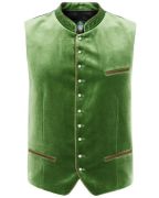 Albrecht Trachten-Gilet grün