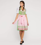 Damen Midi Dirndl in grün