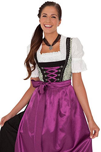 Grünes 3tlg. Dirndl in langer Form