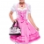 Krüger MADL Damen Dirndl Kleid 48095, Mini, Gr. 38, Mehrfarbig (pink 35)