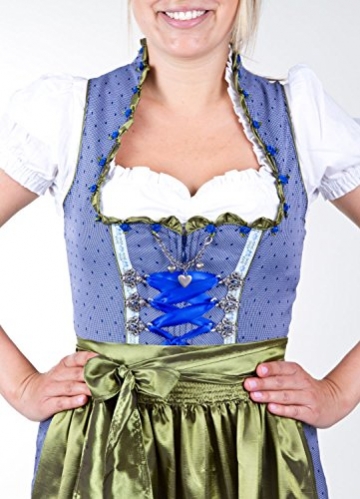 Krüger Midi Dirndl Loving Deers blau grün