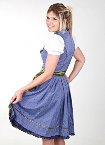 Krüger Midi Dirndl Loving Deers blau grün