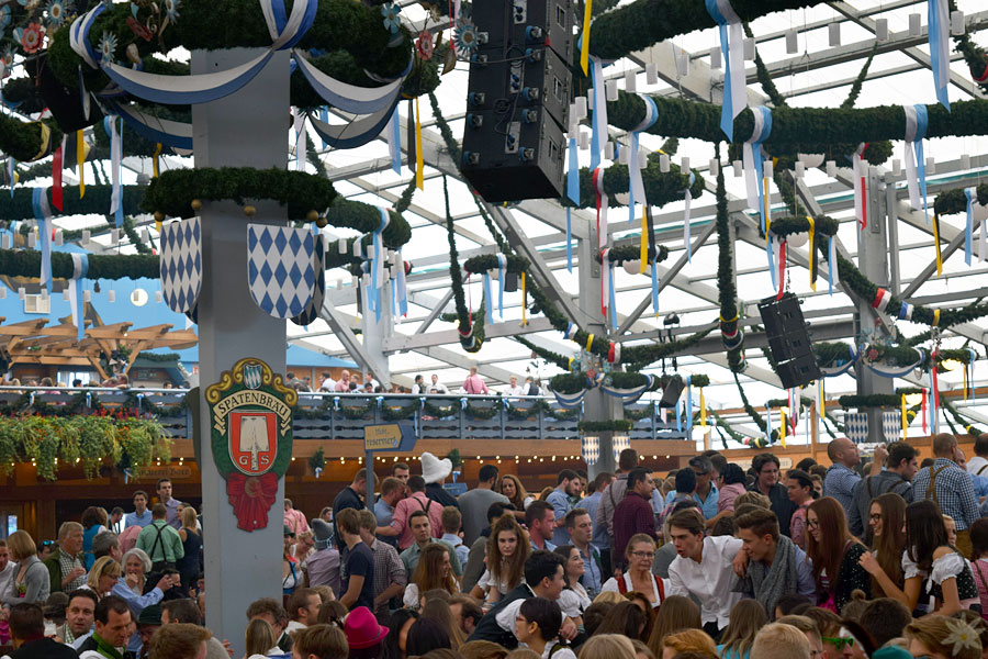 Schottenhamel Festzelt Wiesn 2015 Innenansicht