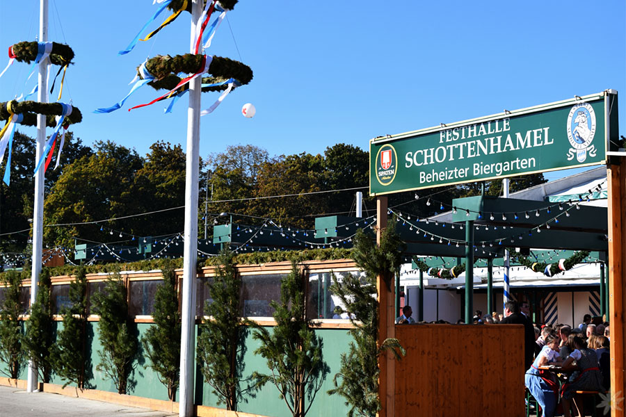 Schottenhamel Festzelt Wiesn 2015 Aussenansicht