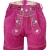 Damen Trachten Lederhose, pink